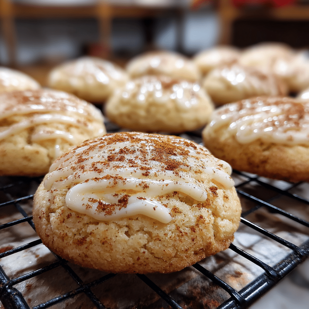 Cinnamon Cream Cheese Cookies 