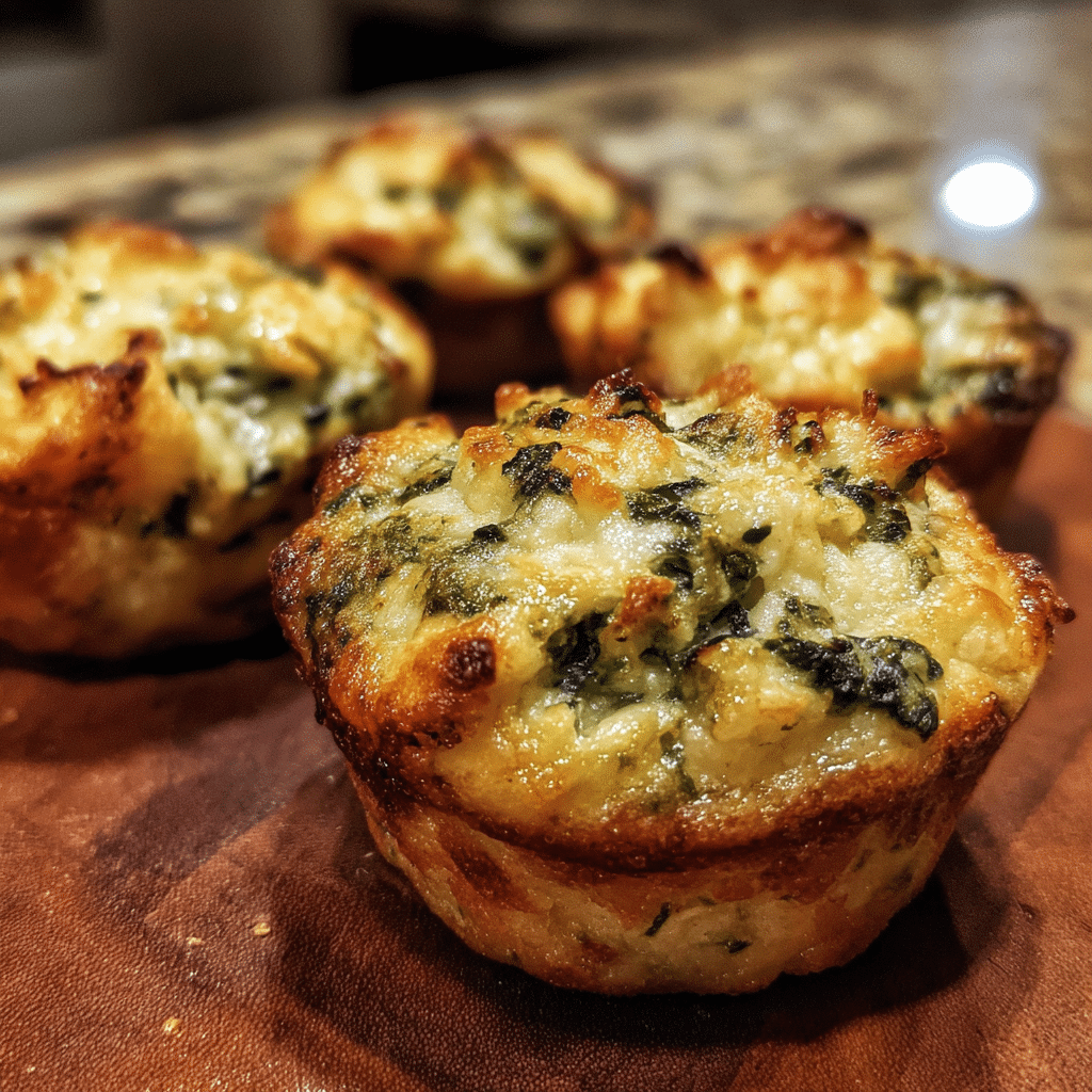 Spinach and Artichoke Dip Cups