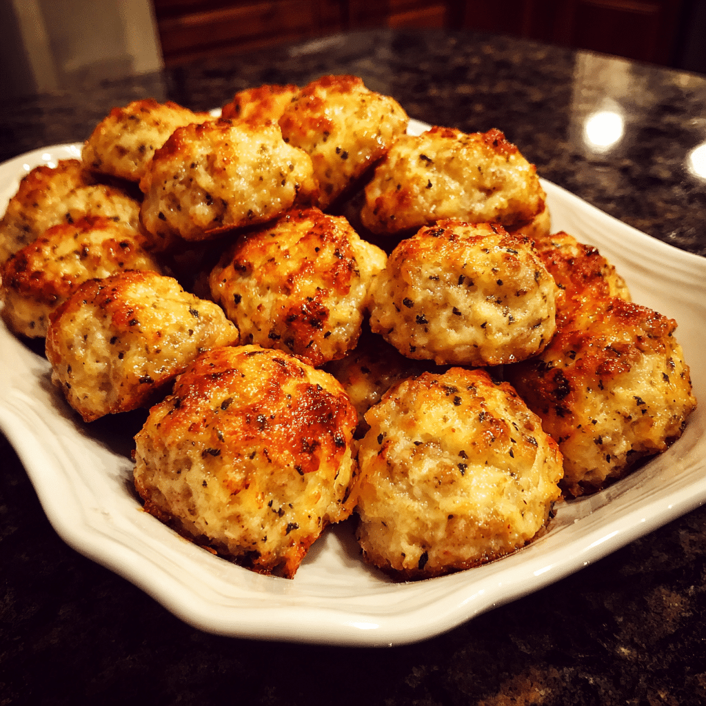 Bisquick Sausage Balls