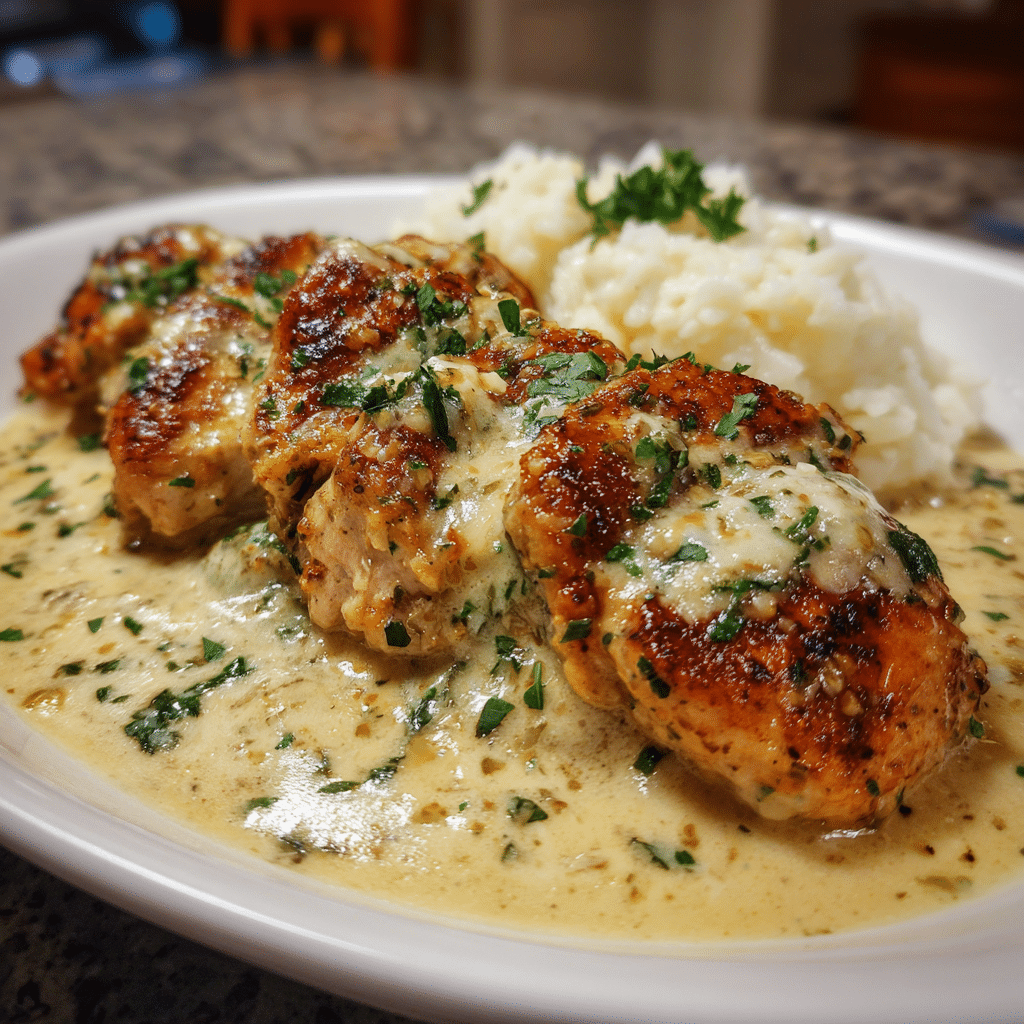 Creamy Garlic Chicken