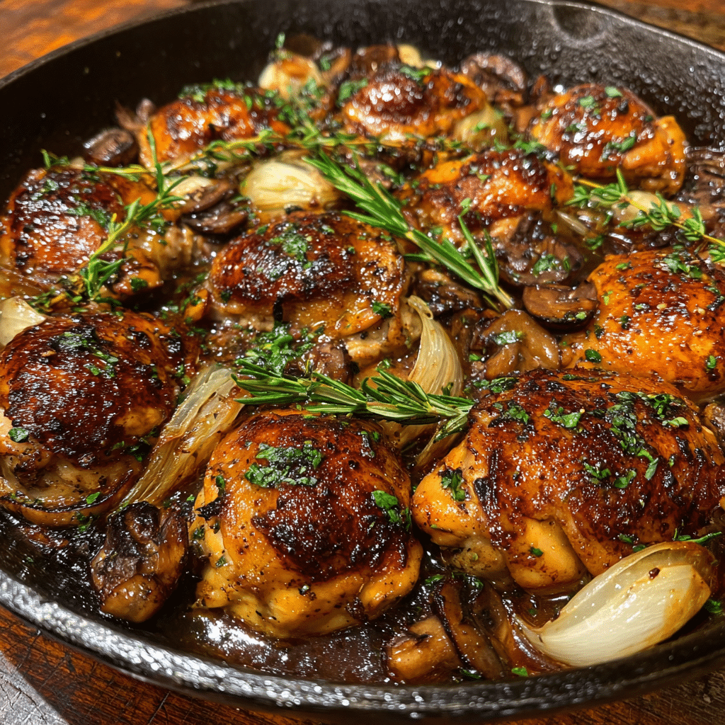 One Pan Balsamic Chicken