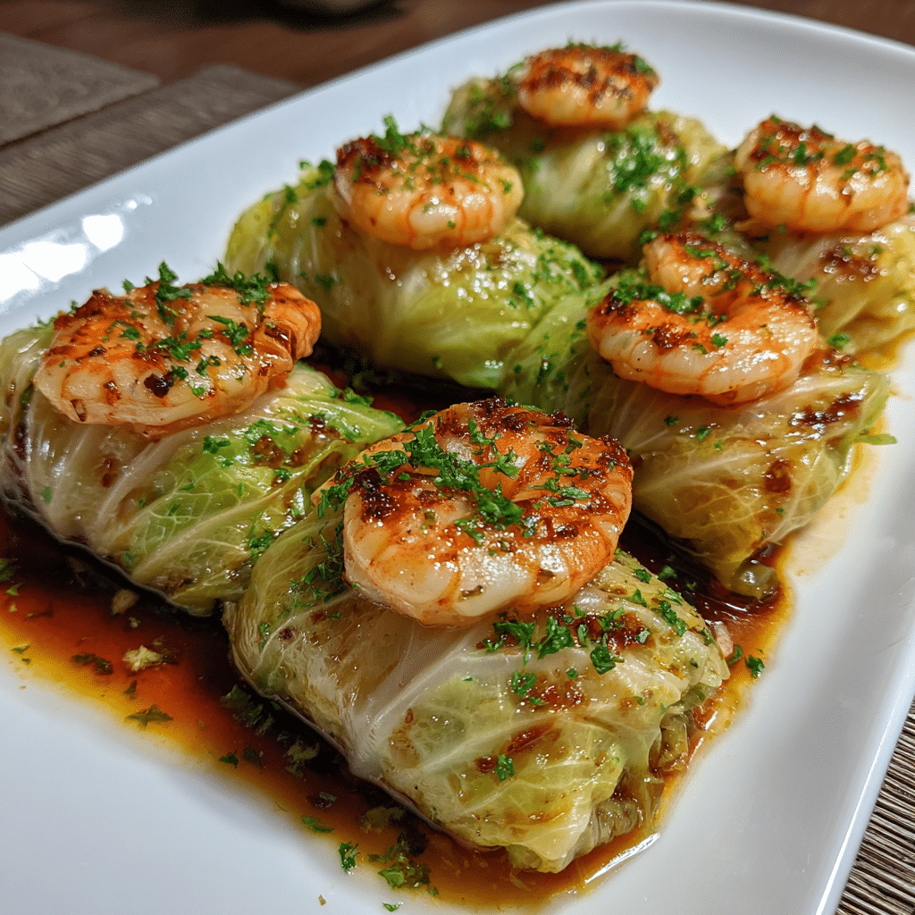 Ginger Stuffed Cabbage Rol