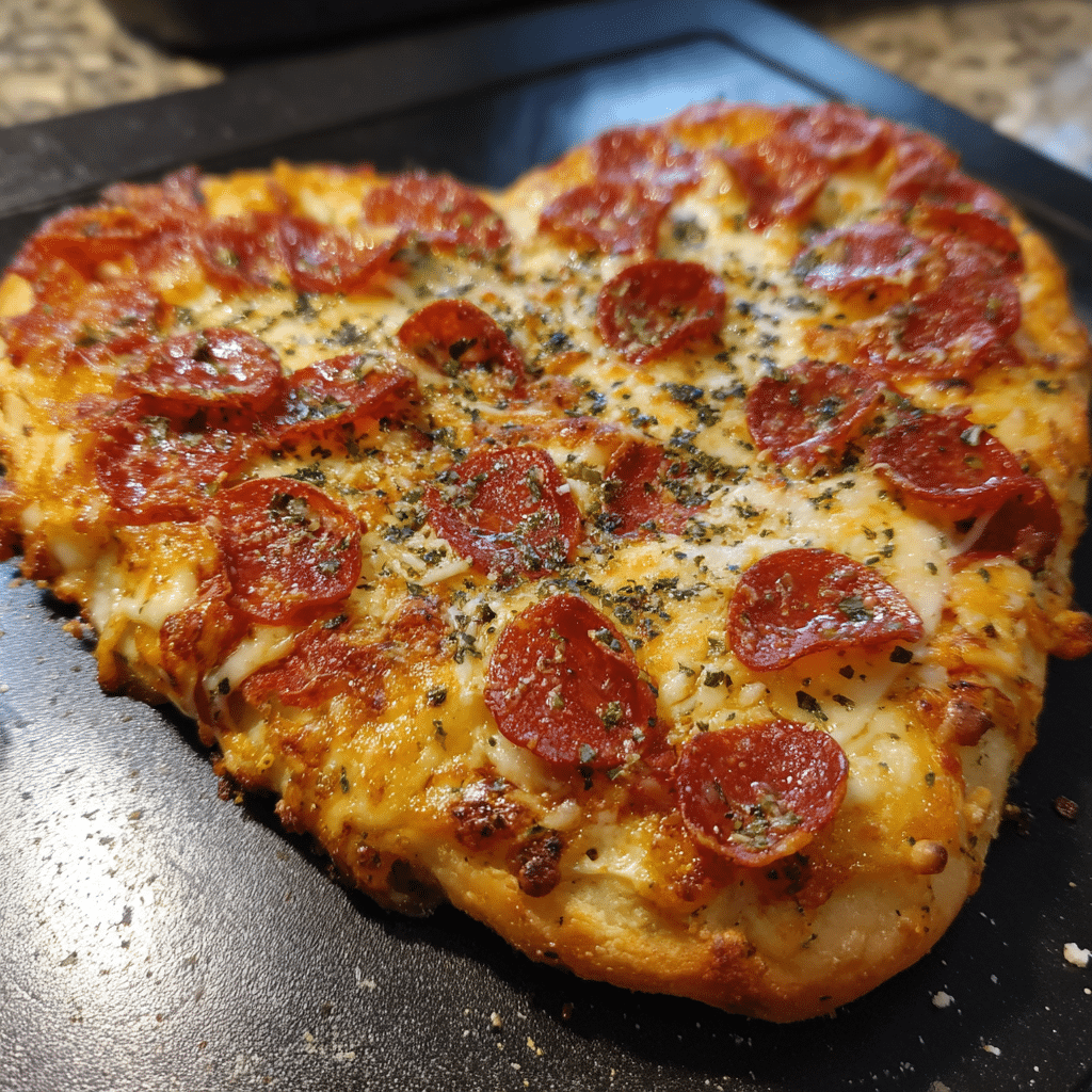 Pizza Roses for Valentine's Day