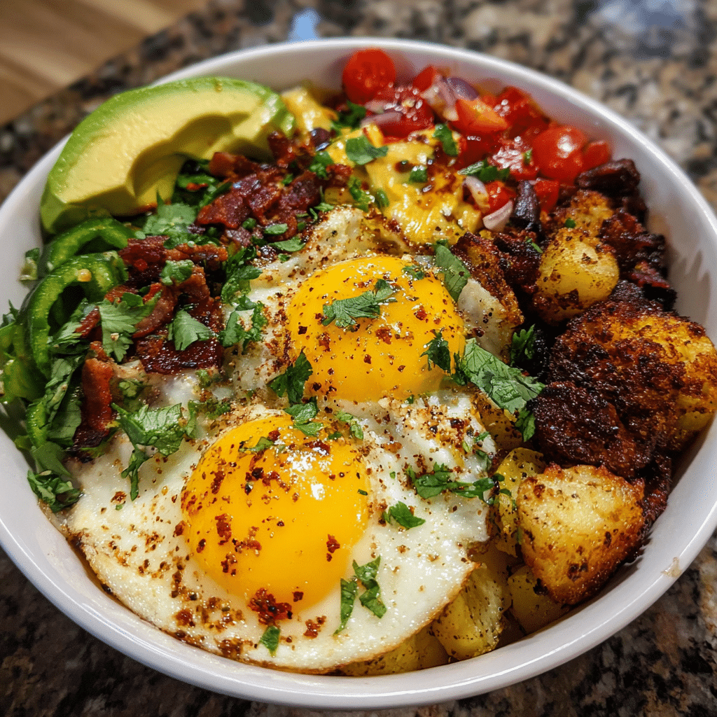 High Protein Breakfast Bowls