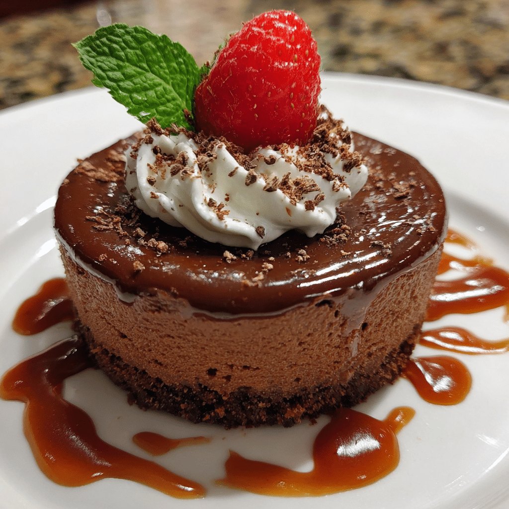 Mini Chocolate Cheesecake