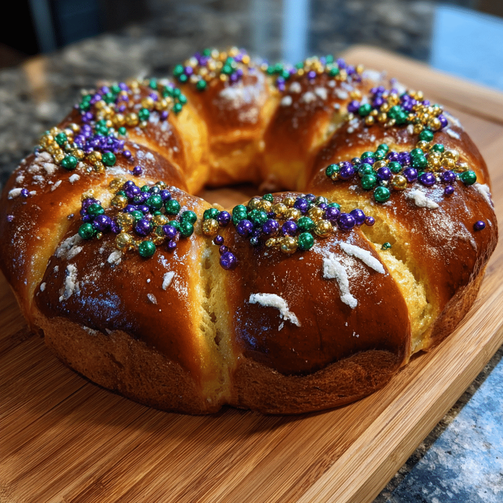 Cake for Mardi Gras