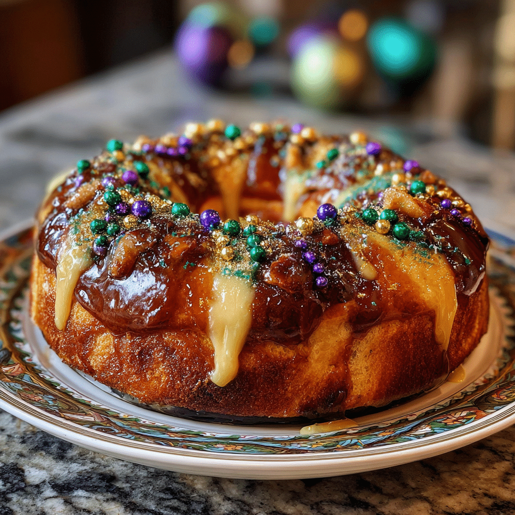 Gras King Cake Recipe