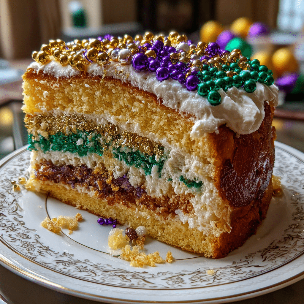 Gras King Cake Recipe