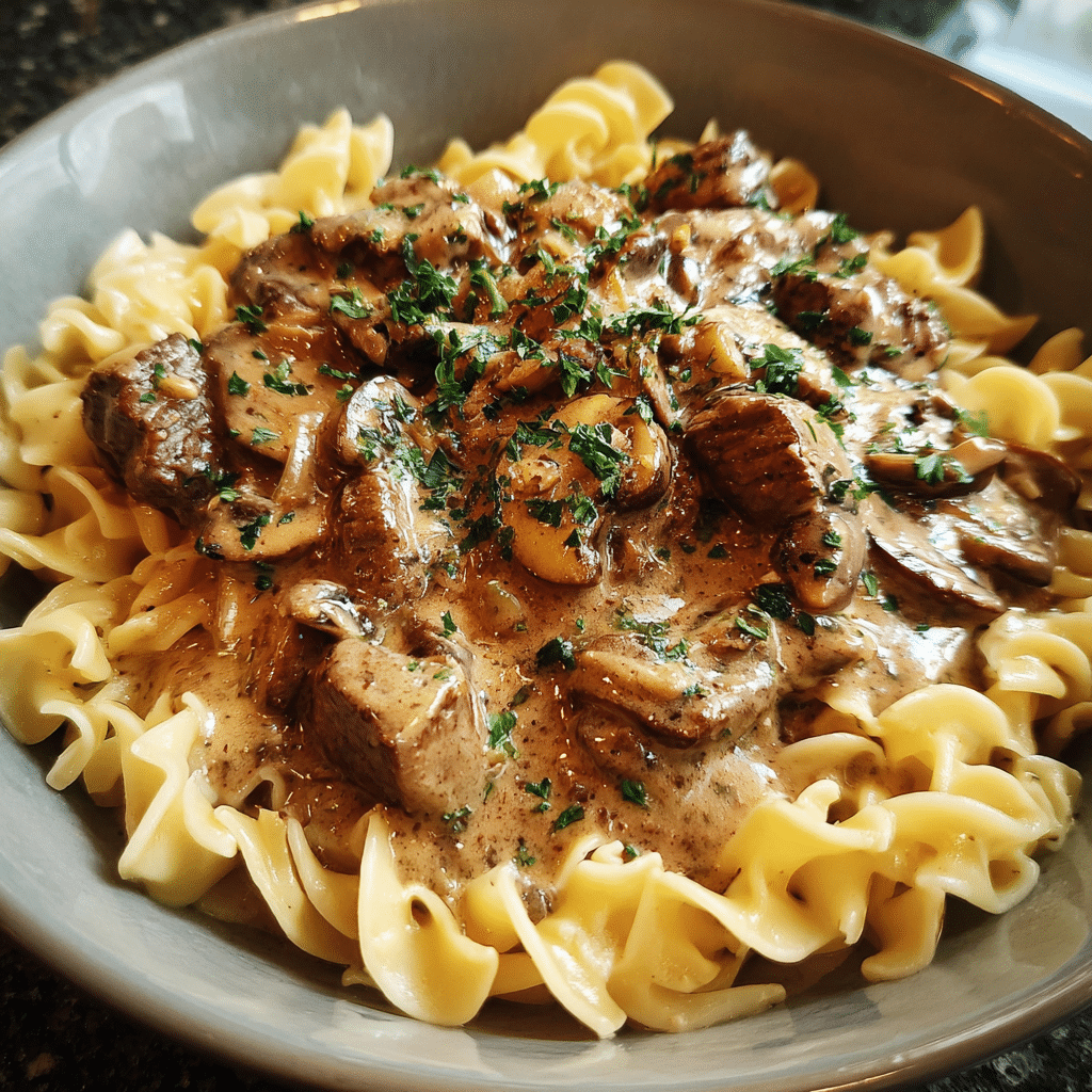 
Effortless Creamy Beef