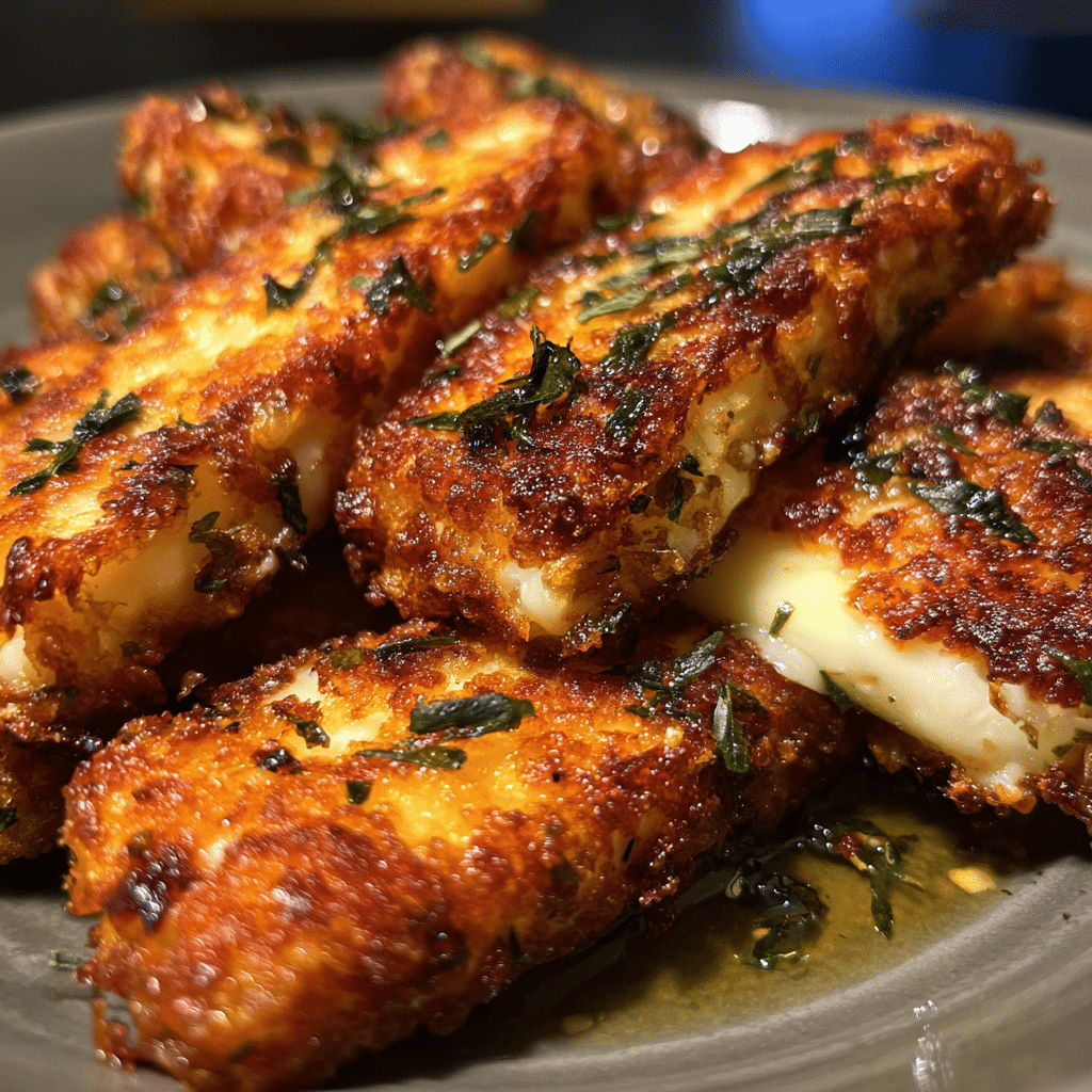 Crispy Halloumi
