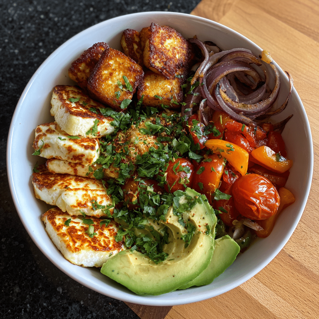 Halloumi Egg Mediterranean