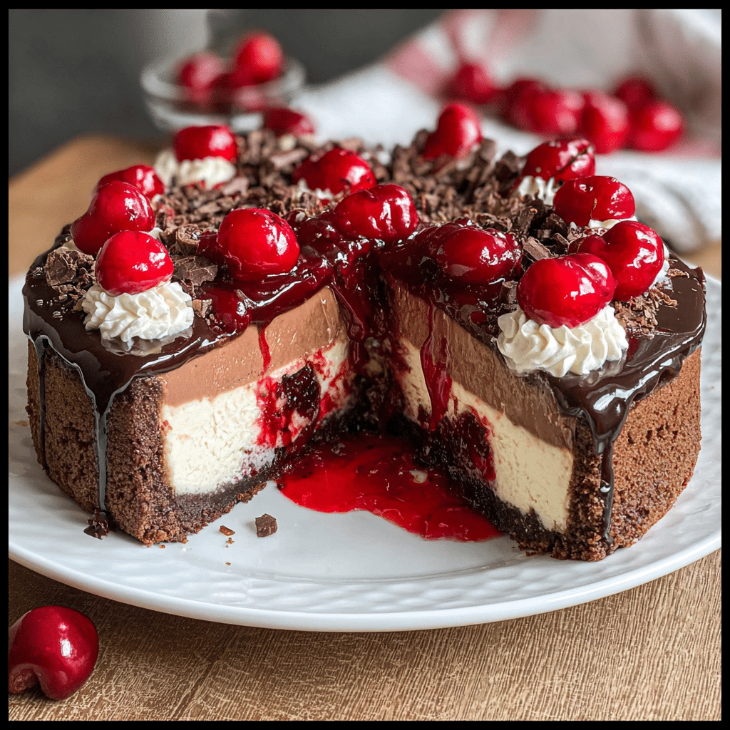 Black Forest Cheesecake