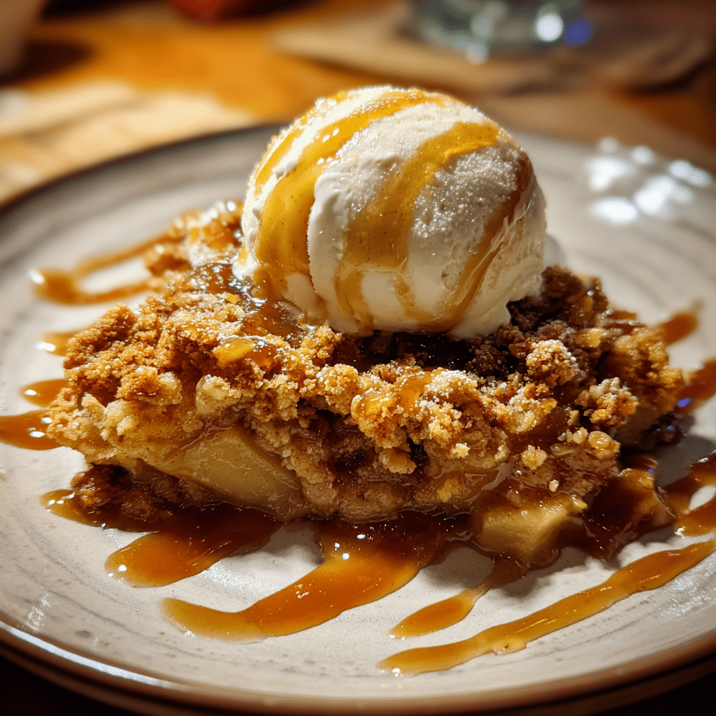 Apple Crisp Dessert