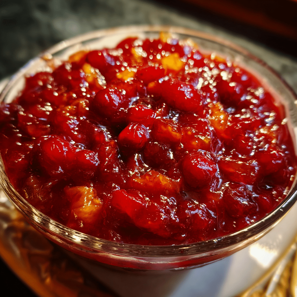 Cranberry Mango Sauce