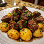 Slow Cooker Garlic Butter Beef