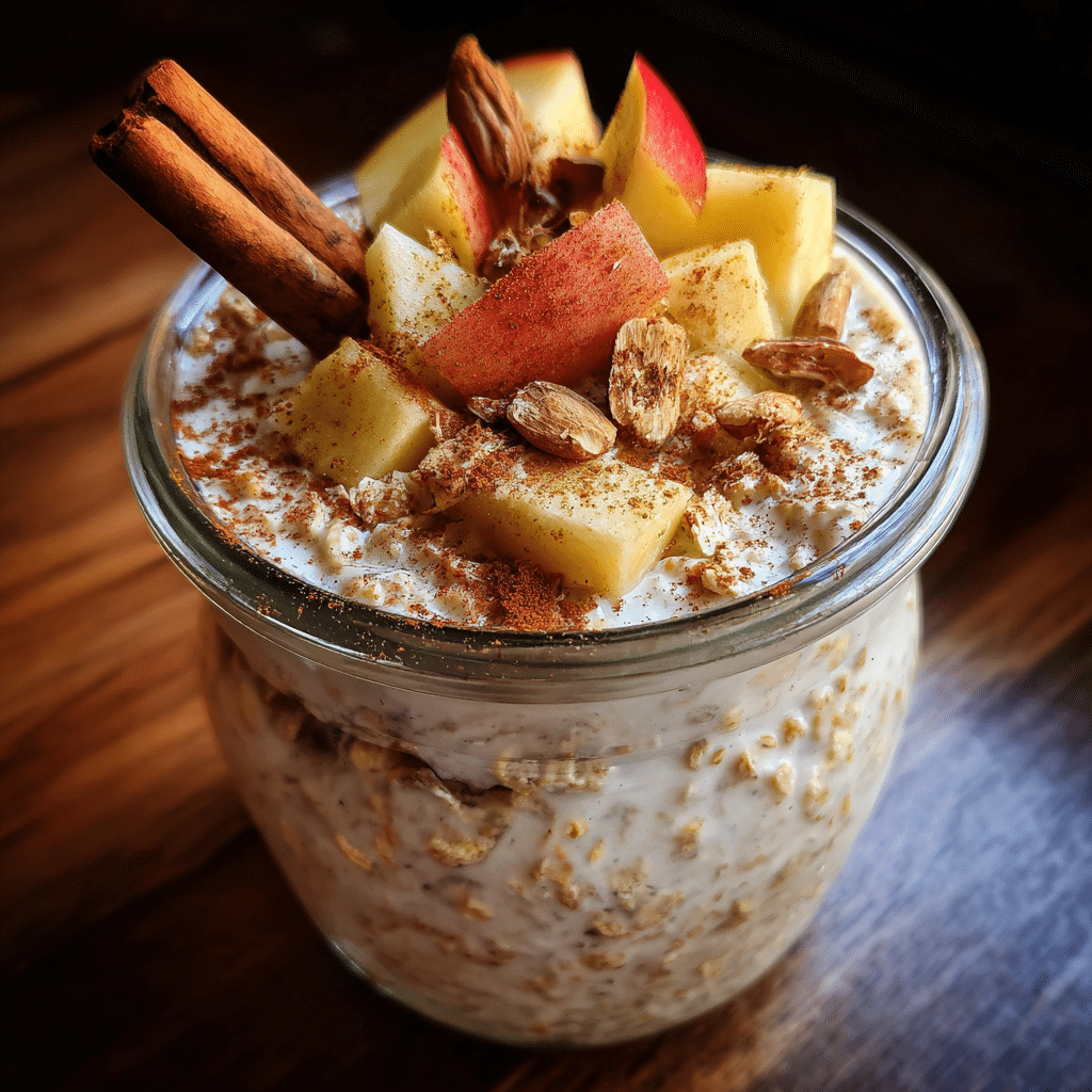 Apple Cinnamon Overnight Oats