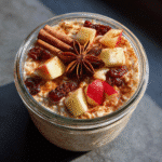 Apple Cinnamon Overnight Oats