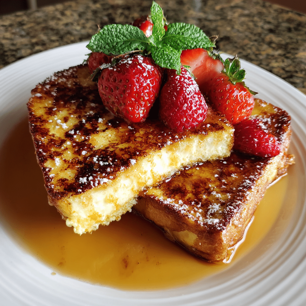 Crème Brûlée French Toast