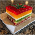 Layered Christmas Jello