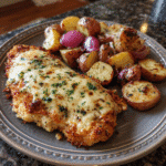 Parmesan Chicken and Potatoes