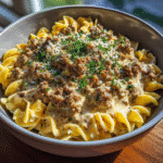 Ground Beef Stroganoff