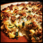 Ground Turkey Zucchini Casserole