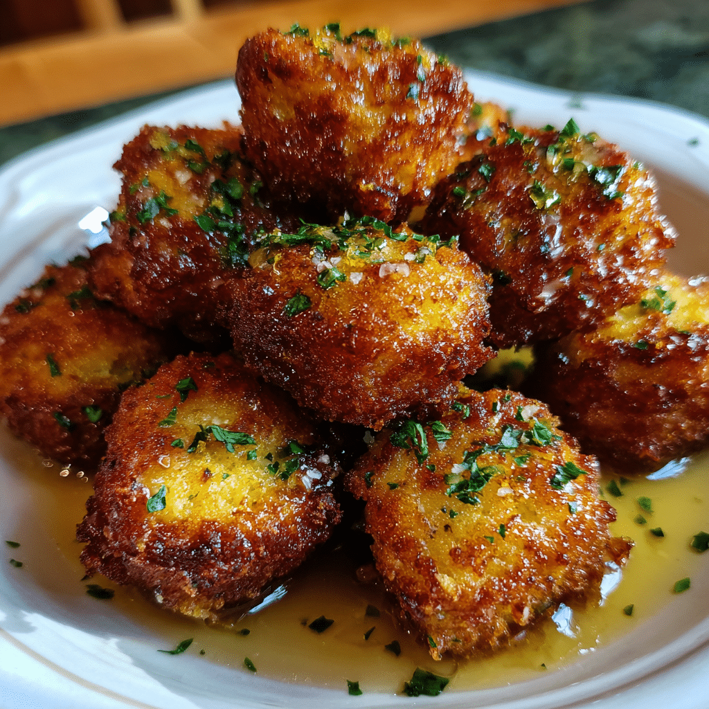 Honey Butter Cornbread Poppers