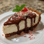 No Bake Peppermint Cheesecake