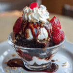Ultimate Brownie Sundae