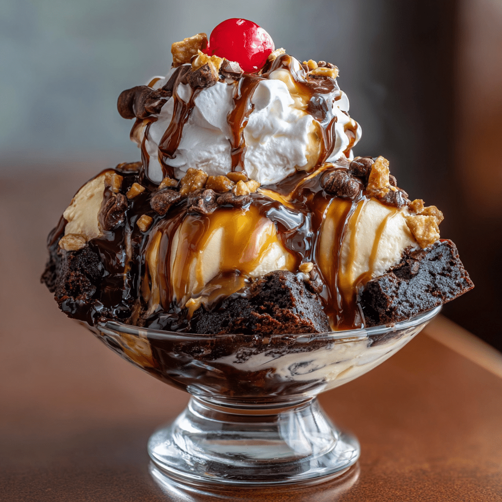 Ultimate Brownie Sundae