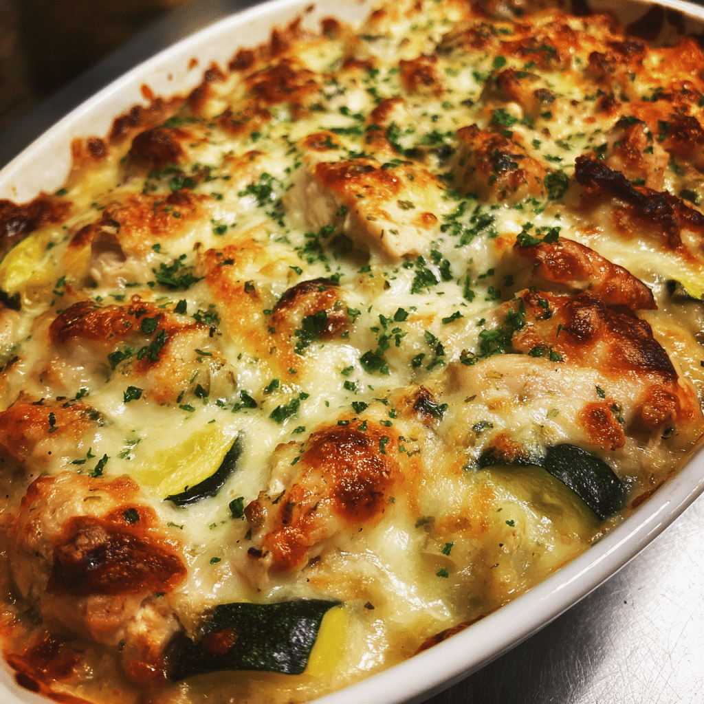 Chicken Zucchini Casserole