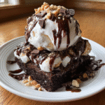 Brownie Sundae