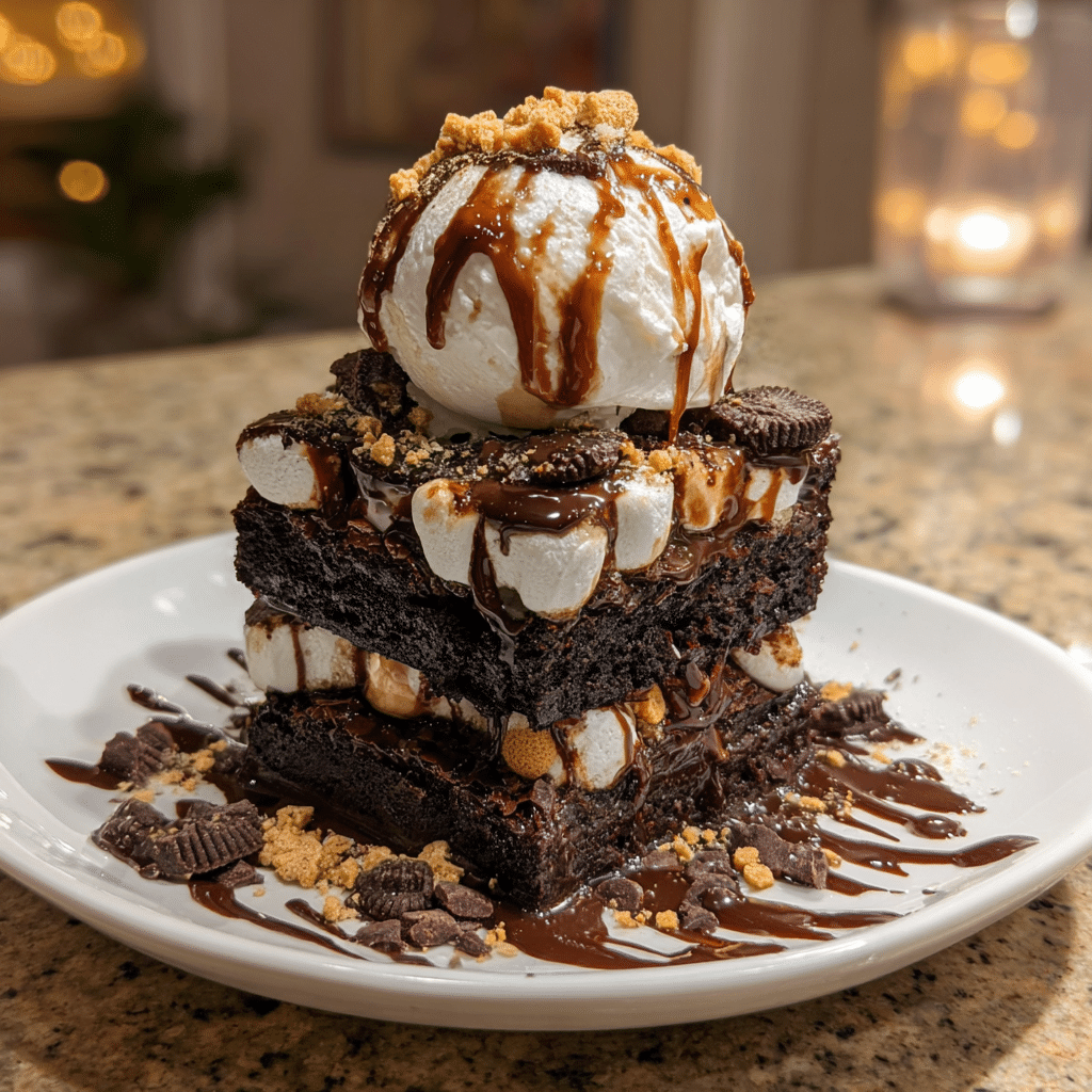 Brownie Sundae