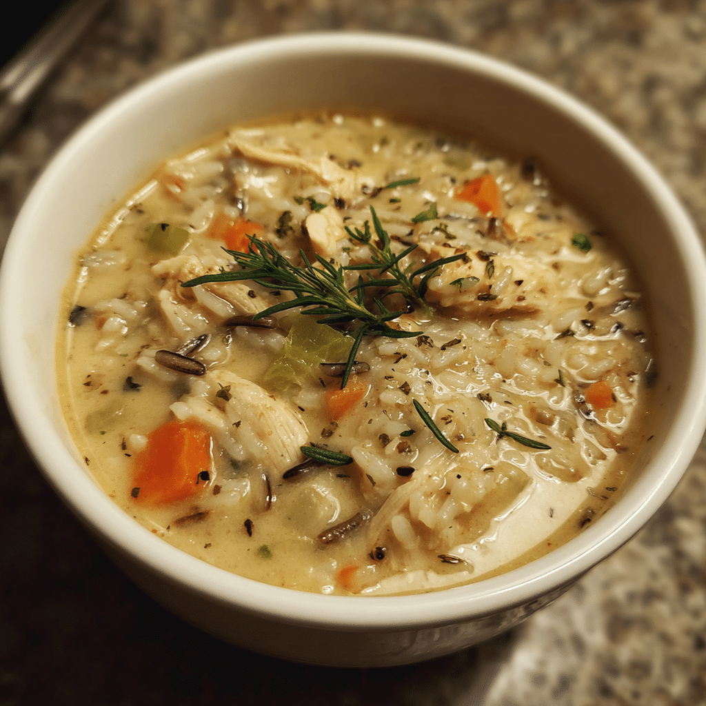 Chicken and Wild Rice Soup Recipe