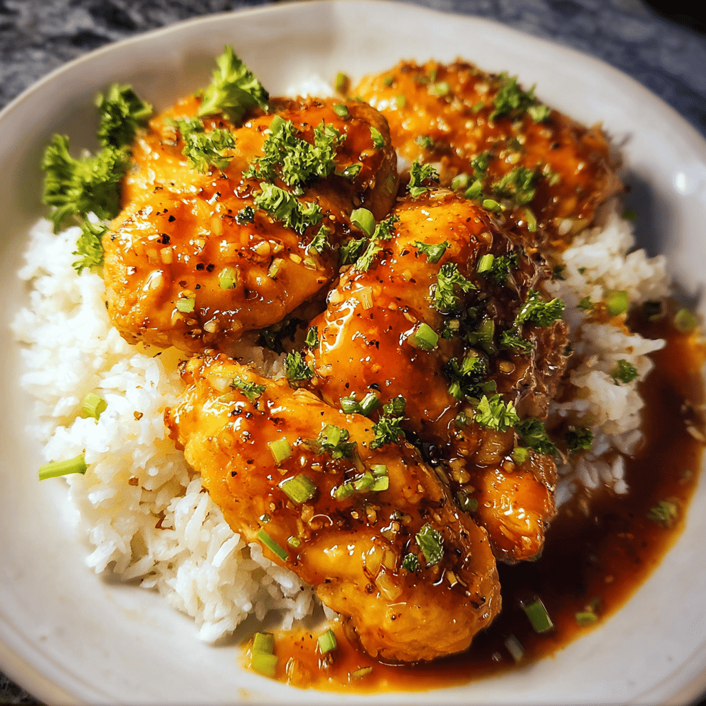 Honey Garlic Chicken
