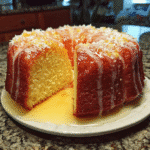 Pineapple Cream Cheese Pound Cake