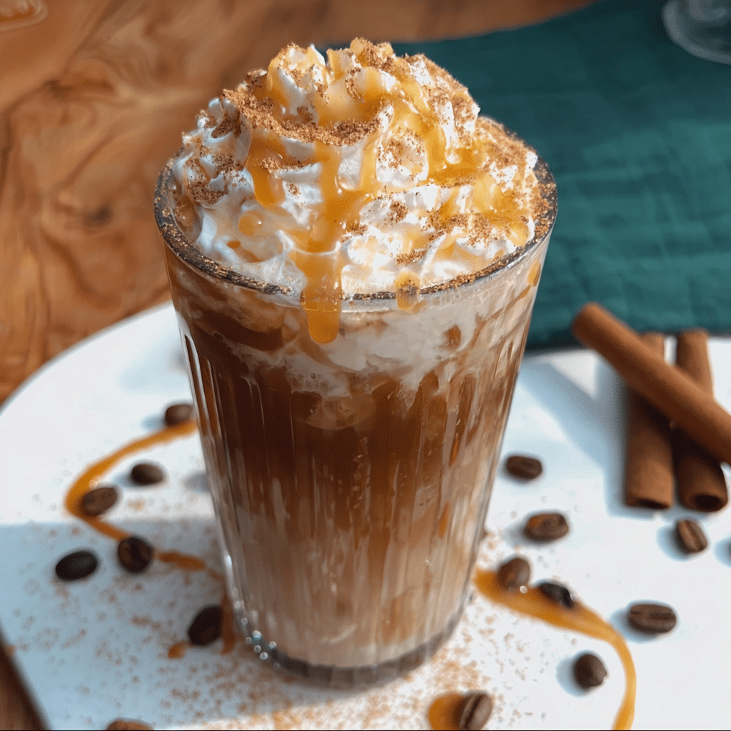 Copycat Starbucks Iced Cinnamon Dolce Latte