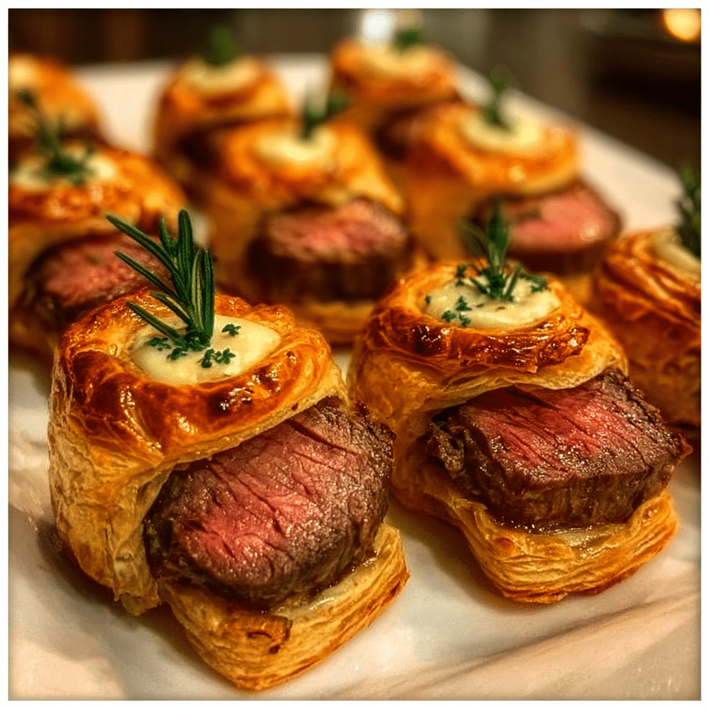 Mini Beef Wellington Bites