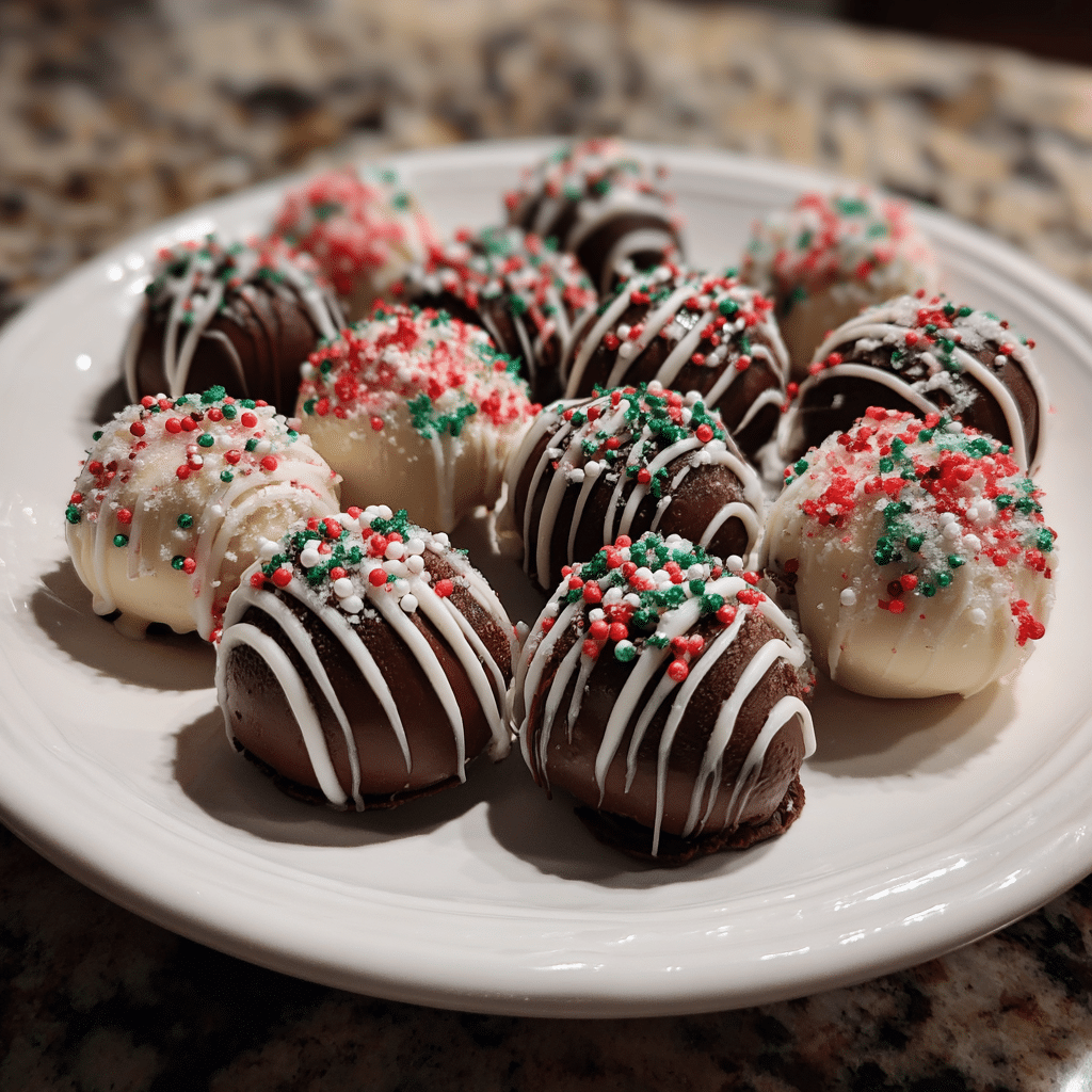 Christmas Oreo Balls