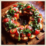 Simple Christmas Bruschetta Wreath Recipe