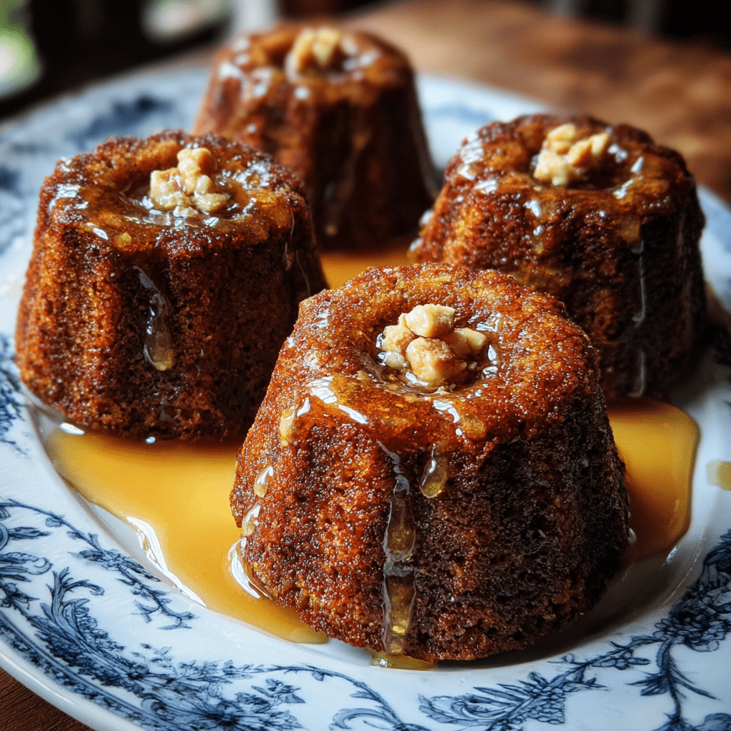 Orange Ginger Honey Cakes