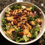 Christmas Salad With Honey Mustard Dressing