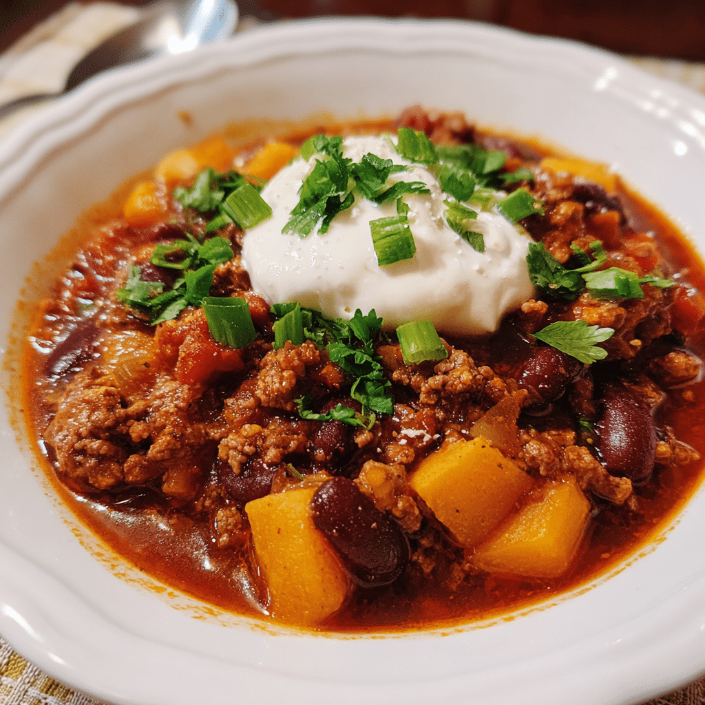 Pumpkin Chili Recipe