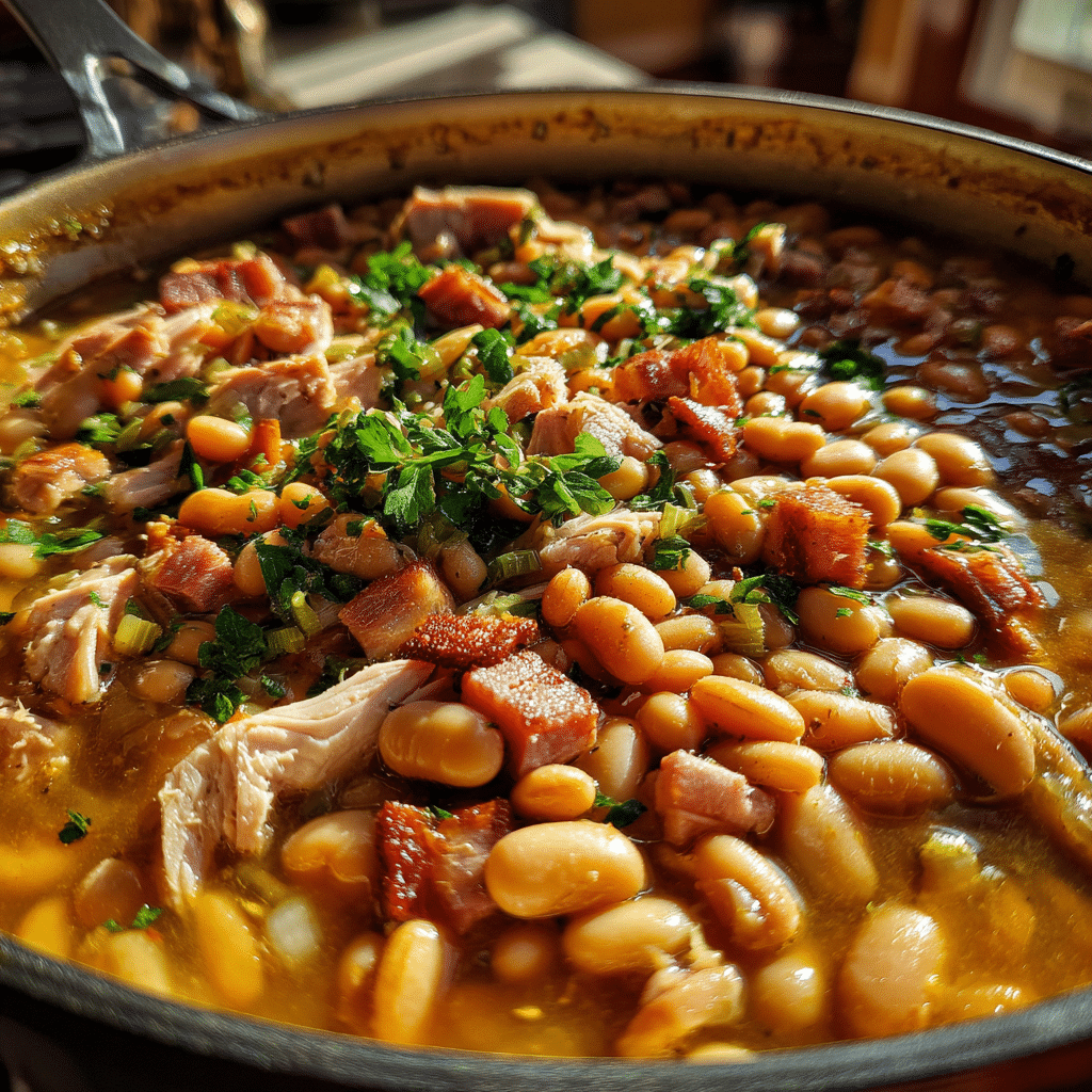 Southern Beans with Smoked Turkey