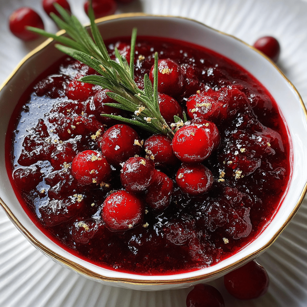 Best Ever Cranberry Sauce