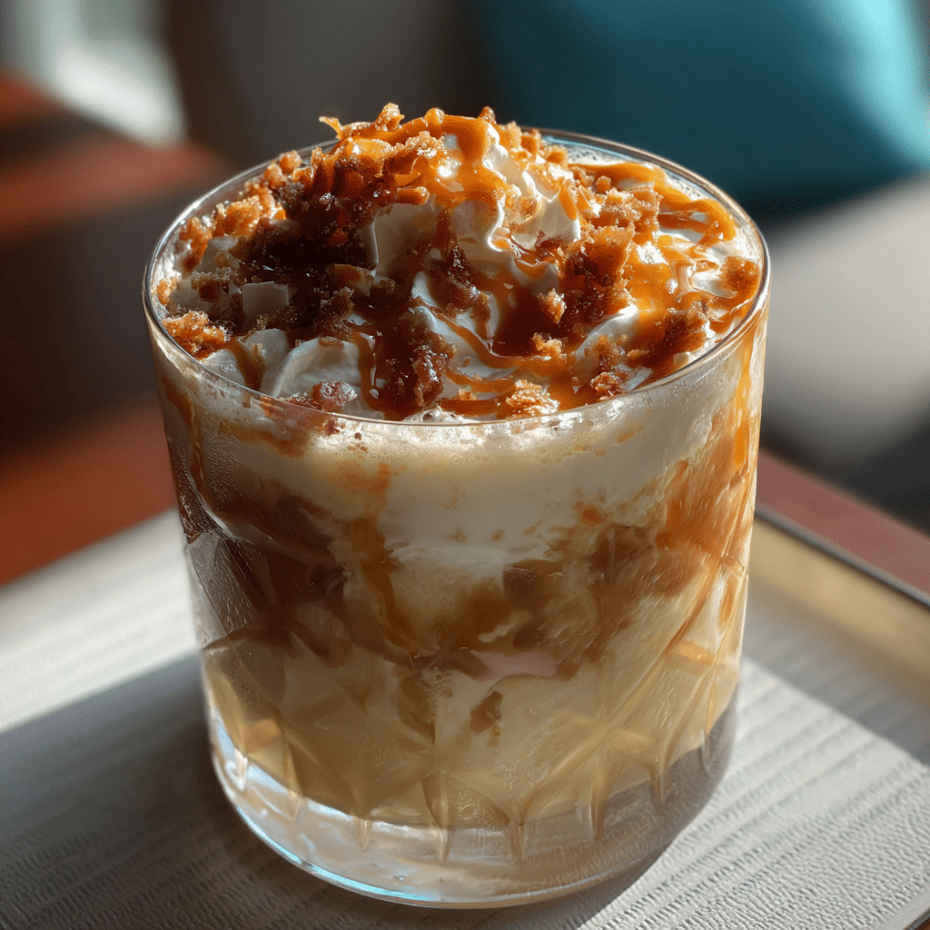 Caramel Mudslide Mocktail Recipe