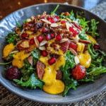 Christmas Salad With Honey Mustard Dressing