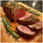 Garlic Rosemary Beef Tenderloin