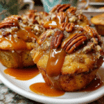 Salted Caramel Pecan Muffins