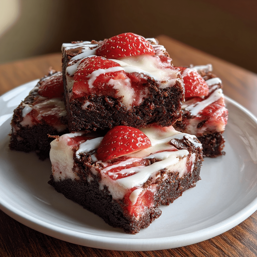 trawberry Brownies Recipe